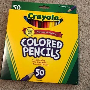 Brand new colored pencils